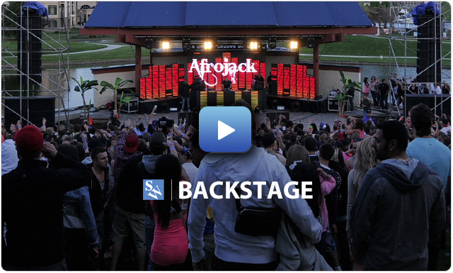 SW Backstage | Afrojack on the Island Stage